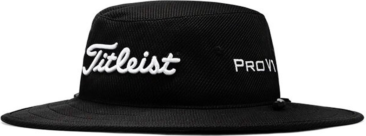 Titleist Tour Aussie Zwart Wit Zonnehoed