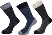OneTrippel - Healthy Seas Socks - Sokken - Sokken Heren - 3 Paar - Crab/Fugu/Elver - EUR 41 46