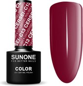 SUNONE UV/LED Hybride Gellak 5ml. - C13 Cersei - Rood - Glanzend - Gel nagellak