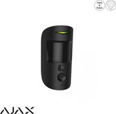 Ajax MotionCam PhOD Zwart Draadloze IR-bewegingsdetector met fotocamera