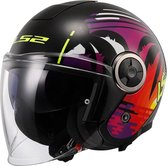 LS2 OF620 Classy Palm Black-06 XL - Maat XL - Helm