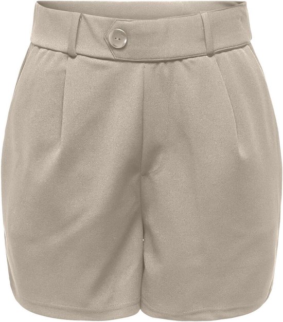 Only Broek Onlsania Belt Button Shorts Jrs 15322012 Feather Grey Dames Maat - M