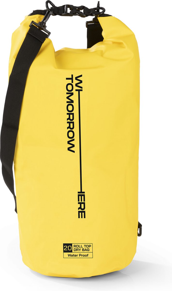 Where Tomorrow PVC dry bag Style 02 20L geel