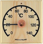 Saunia - Thermomètre de Sauna - carré