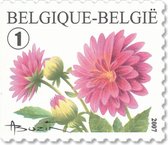 Bpost - Natuur - 10 postzegels - Verzending België - Tarief 1 - Bloemen - Dahlia