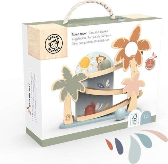 Speedy Monkey - Ramp racer - 35,5x11,6x34cm | bol