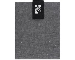 foto van Roll eat herbruikbaar boterhamzakje Boc and Roll - Grey