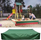 Zandbak, speelgoedafdekking, waterdicht, stofdicht, grote zandbakafdekking, 120 x 120, dekzeil voor zandbakafdekking, met trekkoord, zandbakzeil voor terras, zwembad, tuin