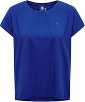 Aubree Loose T-shirt - Sportshirt - Vrouwen - Maat M - Kobalt blauw