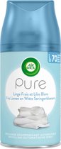Air Wick Pure Navulling - Fris Linne en Witte Seringenbloesem 250 ml