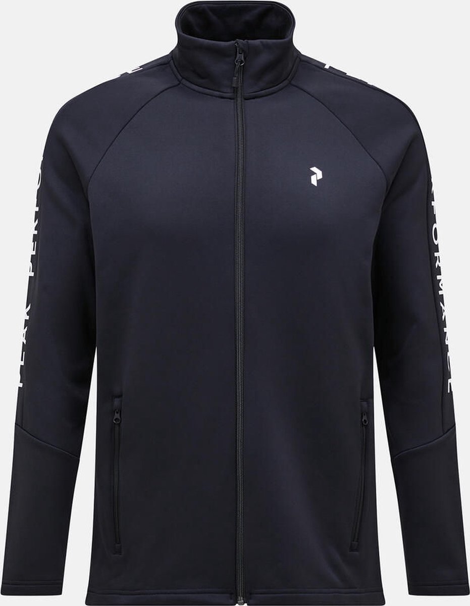 Peak Performance M Rider Zip Jacket – Outdoor Kleding Fleeces en Truien Fleece Zwart