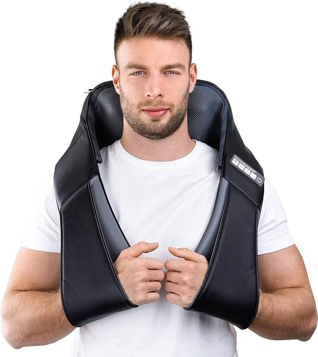 Goedkoopste Shiatsu massageapparaat voor nek en rug - Directe pijnverlichting en spiervermindering met 7 jaar garantie