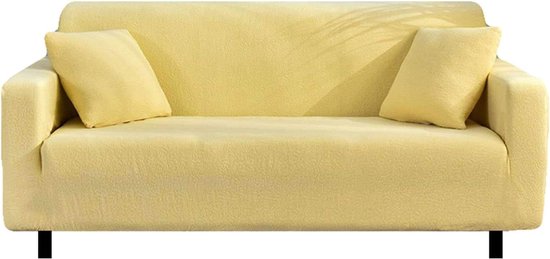 Andyou - bankhoes - 190*230cm - elastisch - verdikt - waterdicht - geel