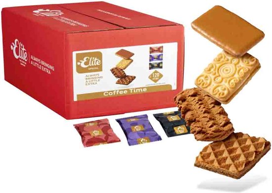 Elite Koekjes Coffee Time Mix - 120 stuks