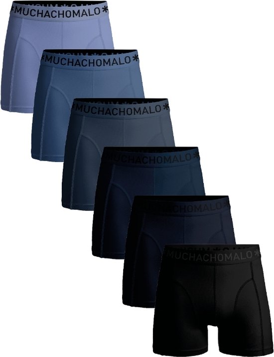 Muchachomalo Boxers Homme - Lot de 6 - Taille L - 95% Katoen - Sous-vêtements Homme