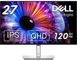 Dell UltraSharp U2724DE - QHD IPS-Black Monitor - 98% DCI-P3 - RJ45 - Thunderbolt 4 - 120hz - 27 inch