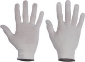 Cerva BOOBY handschoen nylon seamless 01040006 - 12 stuks - Wit - 11