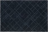 Tica Copenhagen - Polyamide deurmat - 60x90 cm - Lines dark grey