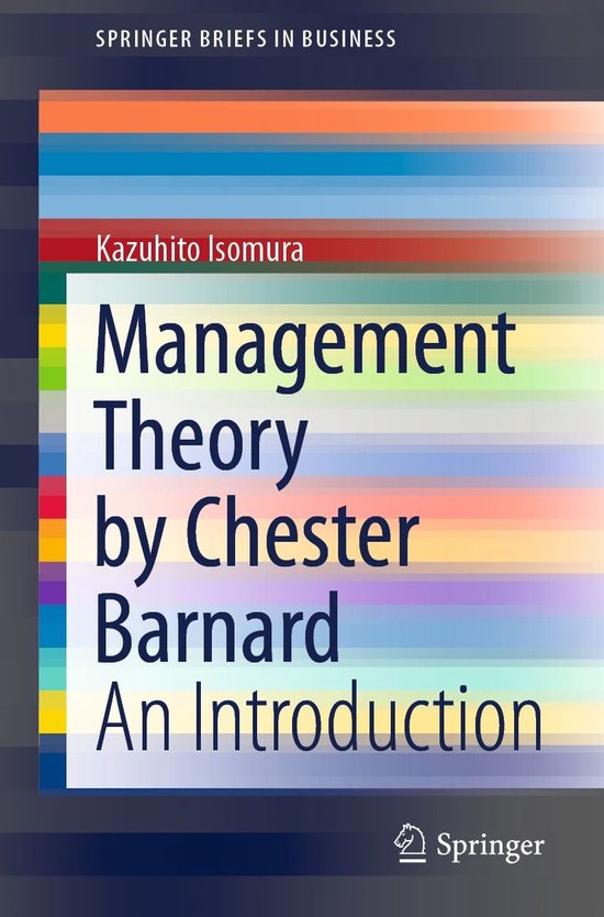 Business and Management (R0) - Management Theory by Chester  ... - cover
