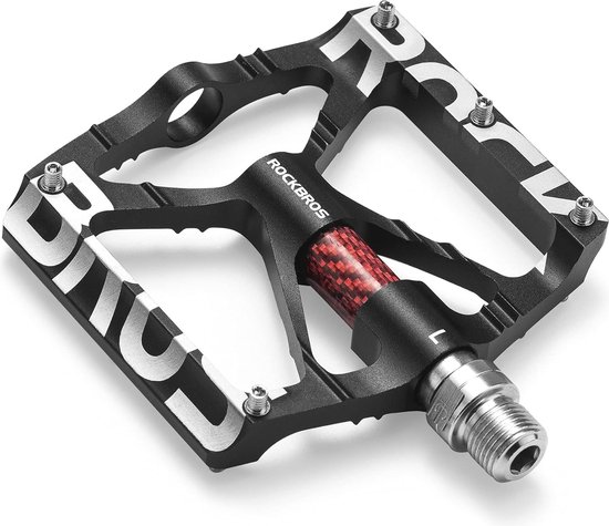 ROCKBROS bicycle pedals with reflectors made of aluminum alloy 9/16 in – ROCKBROS-DE