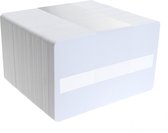 Blanco kaart met schrijfveld WIT (100 stuks)