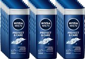 NIVEA Men Douchegel Protect & Care - Voordeelverpakking 18 x 250 ml