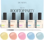 De Sera Gellak Set - Series No. 2 - Rooftop Party - Gel Nagellak Kleuren Set – Pastel - 10ML