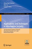 Communications in Computer and Information Science 1554 - Applications and Techniques in Information Security