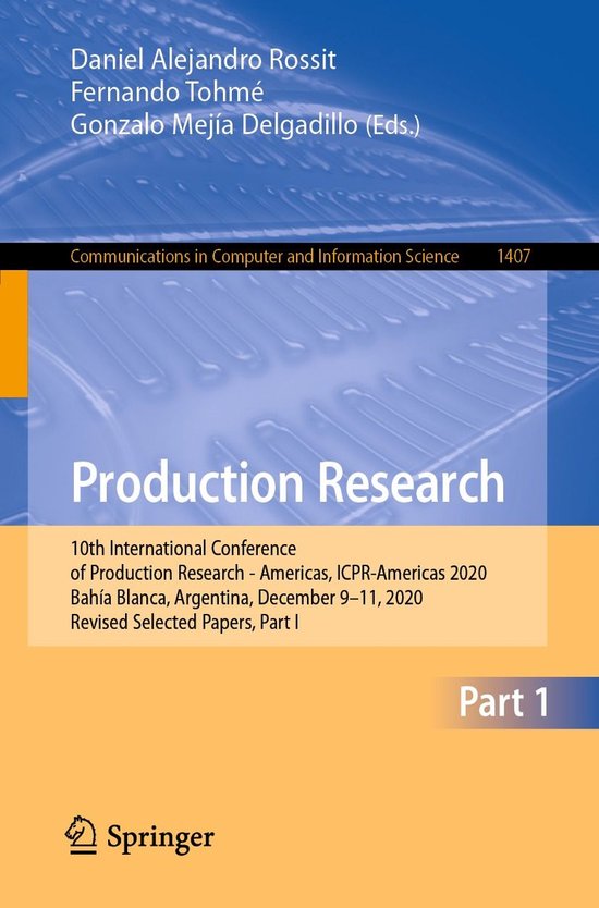 Computer Science (R0) 1 - Production Research - cover