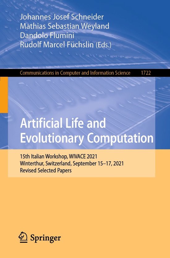 Springer Nature Proceedings Computer Science - Artificial Li ... - cover