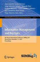 Communications in Computer and Information Science 1577 - Information Management and Big Data