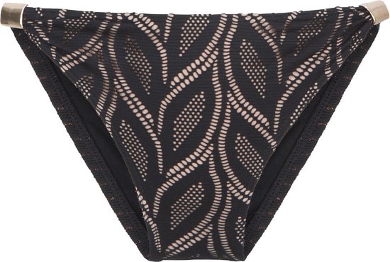 LingaDore - Black Lace Bikini Broekje - maat 38 - Zwart