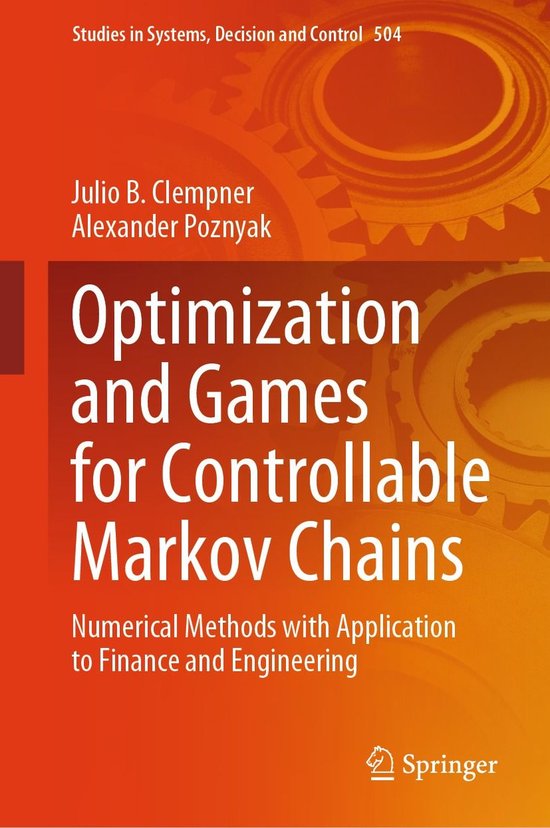 Engineering (R0) - Optimization and Games for Controllable M ... - cover