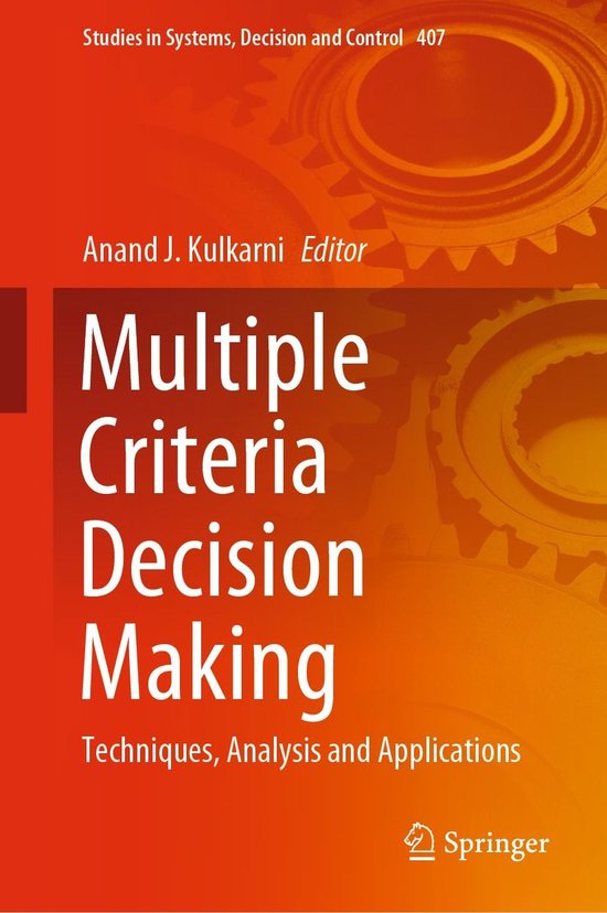 Studies in Systems, Decision and Control 407 - Multiple Crit ... - cover