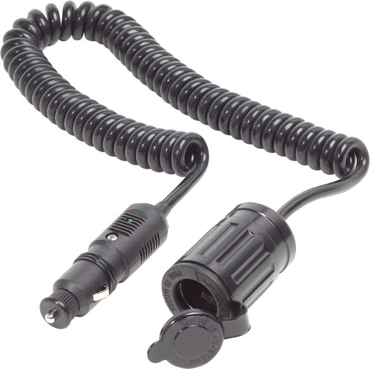 Blue Sea Systems Stekker Met één Stopcontact 12v Zwart