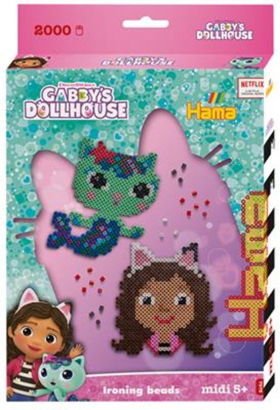 Hama Strijkkralen 7975 Gabby's Dollhouse 2000 Kralen