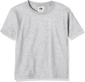 Fruit Of The Loom Kids Sofspun® T-shirt - Heather Grey - 152 - 12/13 ans