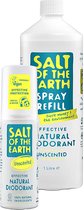Salt of the Earth Unscented deodorant spray + refill