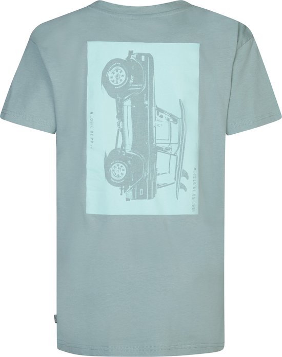 PETROL Jongens-T-shirt--5179 Aqua Grey-Maat 128