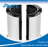 Dyson Purifier Hot + Cool Gen 1 HP10 Filter van Plus.Parts® geschikt voor Dyson