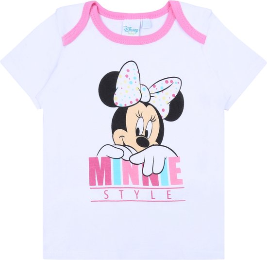 T-shirt bébé Wit , Minnie DISNEY