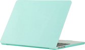 Laptophoes - Geschikt voor MacBook Air 2022 Hoes - Case voor 13.6 inch Air met M2 Chip (2022) - Model A2681 - Mint Groen