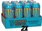 Monster Energy - Energiedrank - 24 stuks - Juice Mango Loco