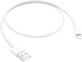 Lightning USB Kabel - 1 meter - iPhone - iPad - iPod - Fast Charge - iPhone lader kabel geschikt voor Apple iPhone 6, 7, 8, 9, X, XS, XR, 11, 12, 13