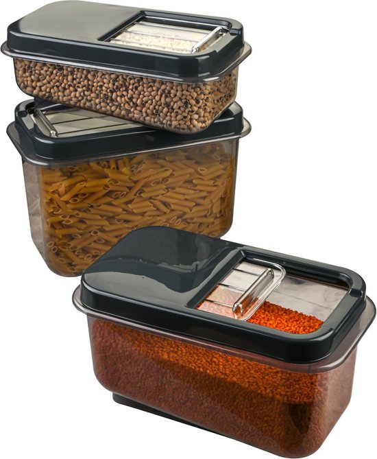 Lot De 4 Boîtes De Rangement Empilables Pour Réfrigérateur Avec