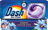 Bol.com Dash 4in1 PODS - Zeebries - Wasmiddelcapsules - Voordeelverpakking 4 x 37 Wasbeurten aanbieding