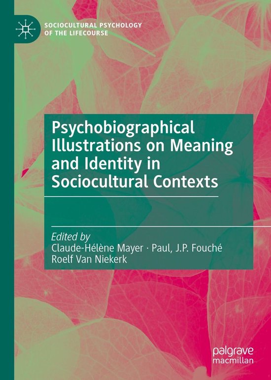 Sociocultural Psychology of the Lifecourse - Psychobiographi ... - cover
