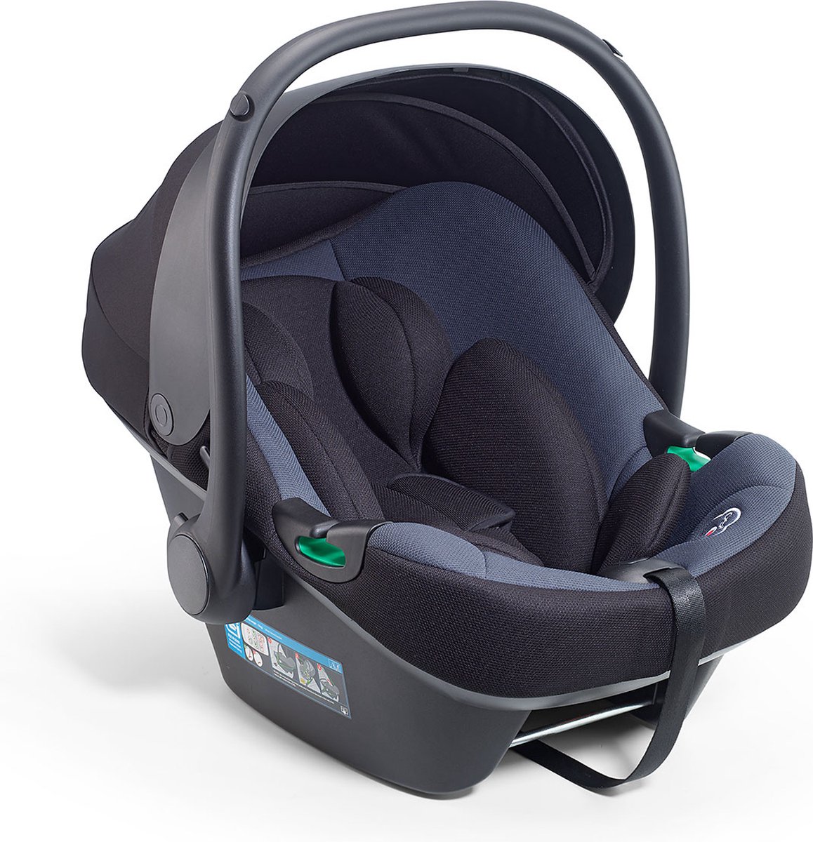 BabyGO iTravel XP i-Size - Autostoel voor kinderen van 40-87cm - Grijs
