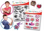 Tatouages ​​Filles - Tatouages éphémères ​​- Enfants - Tatouage collant - Décoration - Anniversaire - Cadeau - Fête - 40 pièces - 5 feuilles