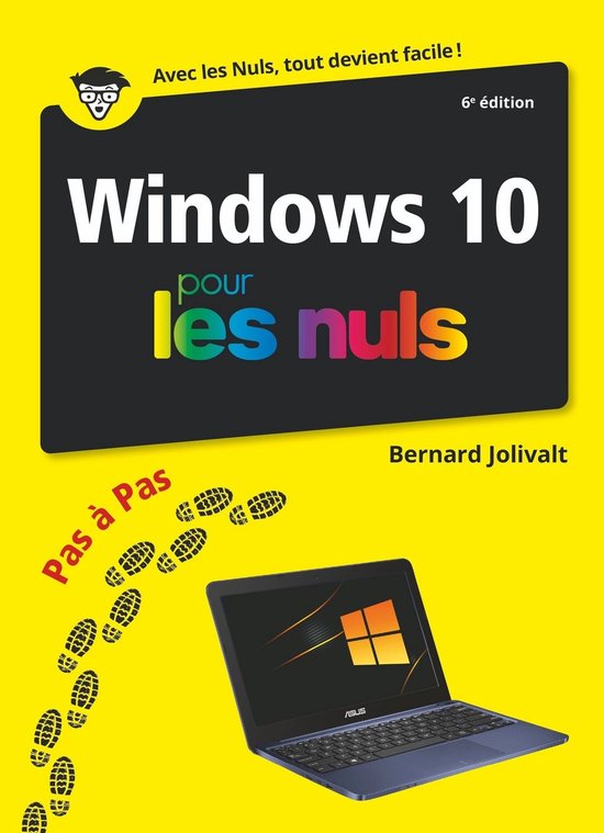 Windows 10 Pas à Pas Pour les Nuls, 6e - cover